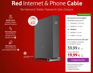 Vodafone Kabel Deutschland GmbH Tarife